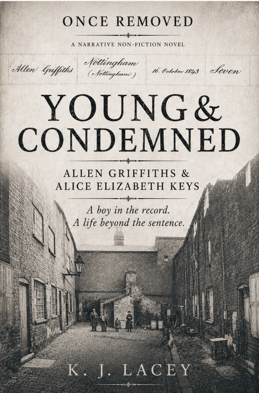 Cover of Young & Condemned by K. J. Lacey